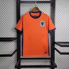Camisa Holanda Home I 24/25 Torcedor Masculino - Laranja