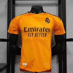 Camisa Real Madrid AWAY II 24/25 Versão Jogador - Laranja
