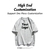Camiseta pesada superdimensionada para homens - comprar online
