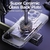 Capa transparente Joyroom para iPhone 14 13 12 Pro Max Back PC+TPU Proteção de - loja online