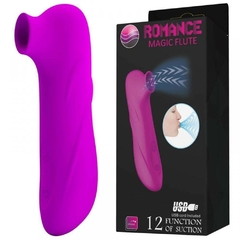 Romance Magic Flute Estimulador Feminino com Sucção