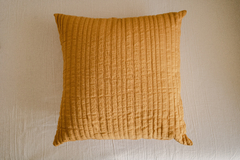 ALMOHADON 45 X 45 CM BOLONIA MOSTAZA - comprar online