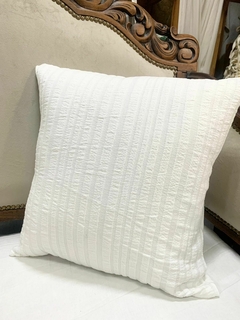 ALMOHADON 45 X 45 CM BOLONIA OFF WHITE