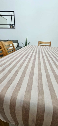 Mantel Gabardina Antimancha Impermeable 140x250 - expoalmohadones