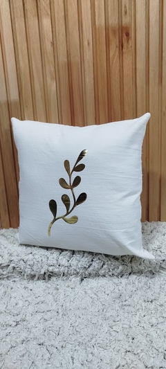 ALMOHADÓN VERONA Olivo Dorado - comprar online