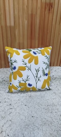 ALMOHADÓN 45X45 PRATO AMARILLO - expoalmohadones