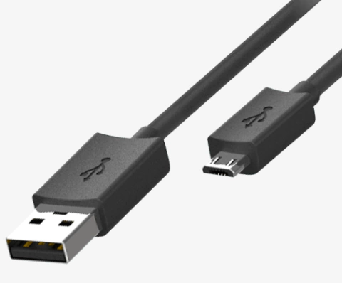Cabo de dados e carga Motorola - 1 metro - conector Micro USB Preto