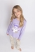 Pijama de nena manga larga de algodón estampado So Parisian (11737) en internet