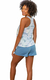 Pijama de dama musculosa y short (23009) - comprar online