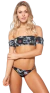 Malla bikini bando con almohadilla y semiless regulable (561-19)