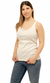 Camiseta musculosa de algodón con puntilla (247) - Lencería Liz Acoyte