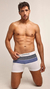Calzoncillo boxer de microfibra sin costuras rayado (5245) - comprar online