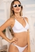Malla bikini triángulo con base y colaless con strass (25257)