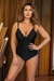 Body colaless de microfibra con puntilla Kiara (25551E)