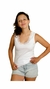 Camiseta musculosa de algodón con puntilla (244)