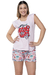 Pijama manga corta y short (2113C)