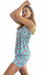 Pijama de dama musculosa y short (3104)