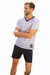 Pijama de hombre manga corta y short (24069)
