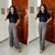 Calça de linho