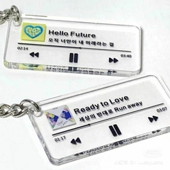 Chaveiro Acrílico Spotify Personalizado | Presentes | Amor | Amizade - Loja.Zaza