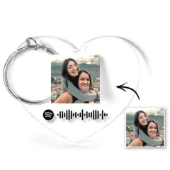 Imagem do Chaveiro Acrílico Spotify Personalizado | Presentes | Amor | Amizade