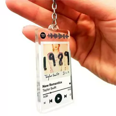Chaveiro Acrílico Spotify Personalizado | Presentes | Amor | Amizade