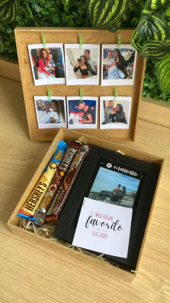 Cesta Personalizada Quadro A6 Sem Chocolates na internet