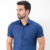 Camisa Marinho Slim Manga Curta - comprar online