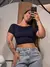TOP SAMANTHA MANGA CURTA na internet