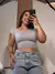 TOP SAMANTHA MANGA CURTA - comprar online