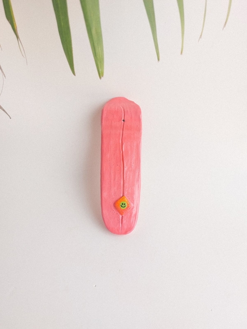 Incensário língua psicodélica