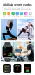IWO 14 U Watch 7 Series 7 Smart Watch Bluetooth Call Men Women Heart Rate ECG Ga