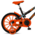 BICICLETA COLLI SPINOSSAURO AVENTURAS ARO 16 S/M MASC PRETO/LARANJA na internet