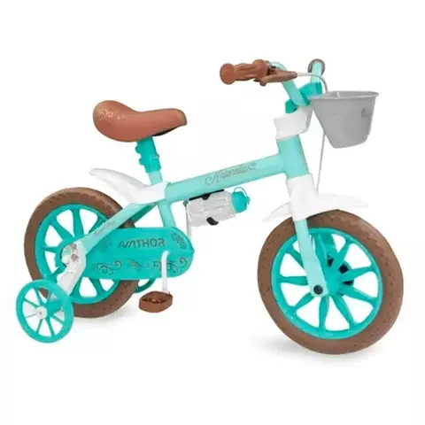 BICICLETA ARO 12 FEM ANTONELLA VERDE (SEL P.U)