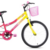BICICLETA HOUSTON BIXY ARO 20 AMARELO/ROSA C/CESTA na internet