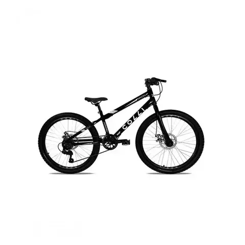 BICICLETA COLLI AIRON ARO 20 FREIO A DISCO 7V PRETO FOSCO B