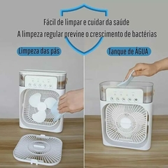 Mini Ar Condicionado Climatizador De Ar Frio Portátil Usb - Digital Store 7