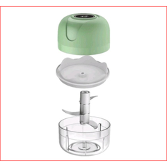 Mini Processador Alimentos Elétrico 250ml 3 Laminas Sem Fio na internet