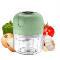Mini Processador Alimentos Elétrico 250ml 3 Laminas Sem Fio