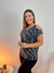 Blusa em liganete ombro aberto