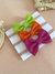 Kit Laço Elisa | Liso | 3 unidades | Linho Verde Abacate | Laranja | Rosa Fúcsia na internet