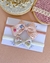 Kit Laço Maitê e Laço Elisa | Bordados | 2 unidades | Linho Rosa Seco e Linho Cru - loja online