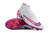 Chuteira Campo Elite Nike Air Zoom Mercurial Superfly IX Elite Branco Cano Alto
