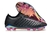 Chuteira Elite Nike Phantom Ultra Venom FG Preto e Rosa na internet