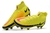 Chuteira Campo Elite Nike Phantom GT Amarelo Cano Alto - loja online