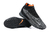 Chuteira Society Elite Nike Phantom GX Preto e Cinza Cano Alto Sem Cadarço