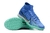 Chuteira Society Elite Nike Air Zoom Mercurial Vapor 15 Azul Cano Alto