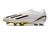 Chuteira Campo Elite Adidas X Speedportal+ Sem Cadarços Branco/Dourada - loja online