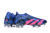 Chuteira Campo Elite Adidas PREDATOR ACCURACY Azul e Rosa Sem Cadarço