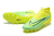 Chuteira Campo Elite Nike Phantom GX Elite Amarelo e Verde Cano Alto - loja online